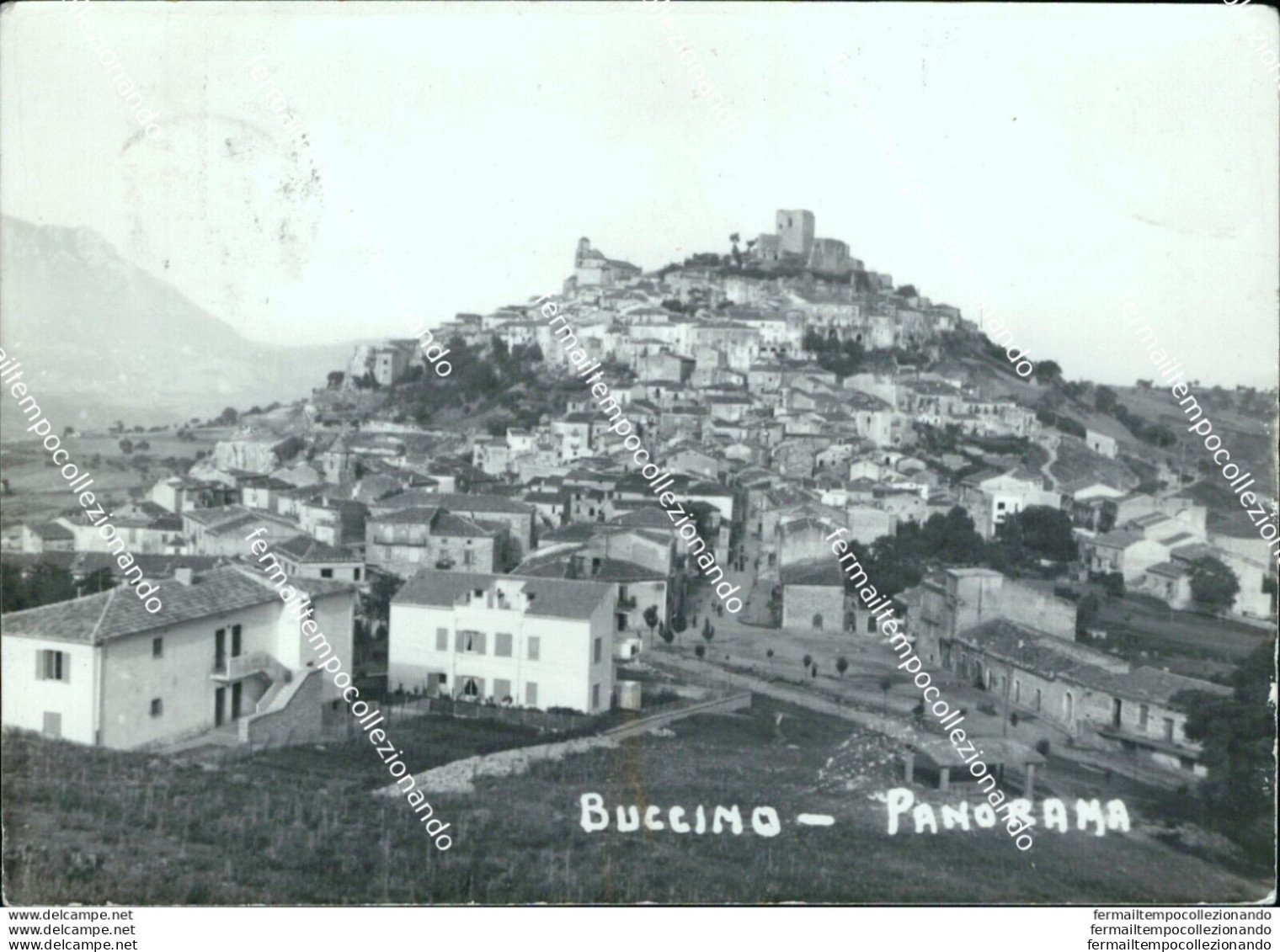 Bg549 Cartolina Buccino Panorama Provincia Di Salerno - Salerno