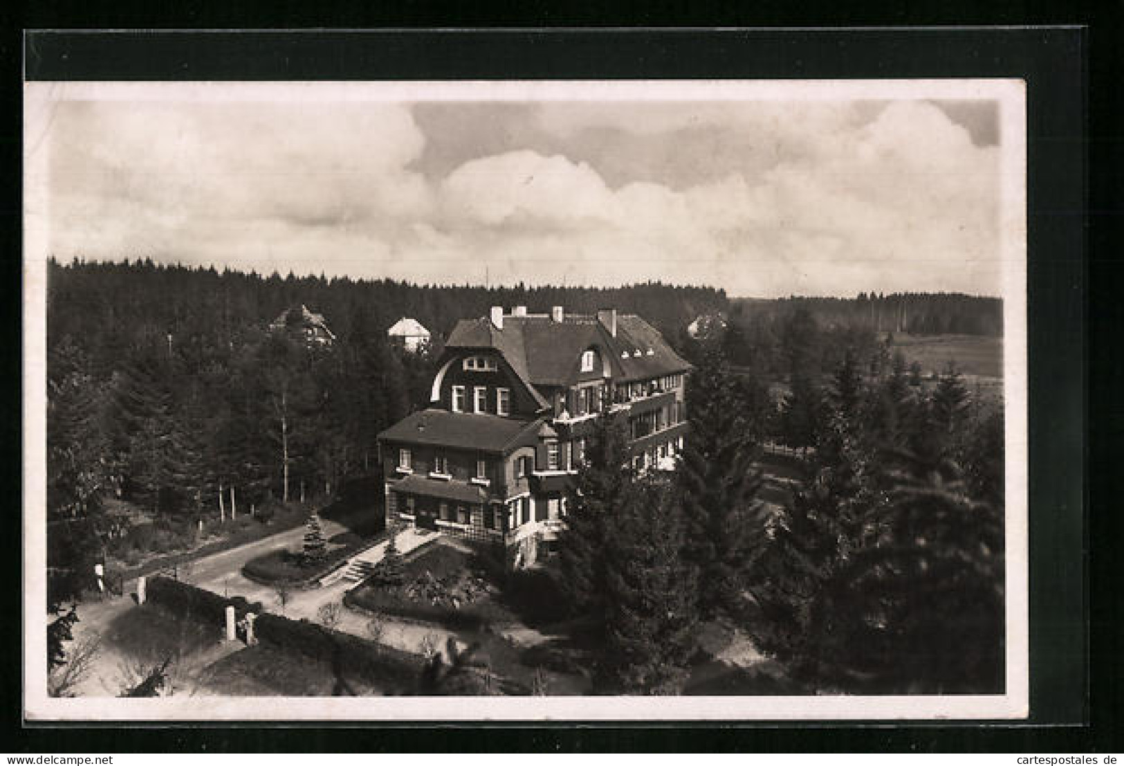 AK Villingen /Schwarzw., Dr. Beck`s Kneipp-Sanatorium Waldeck Aus Der Vogelschau  - Sonstige & Ohne Zuordnung