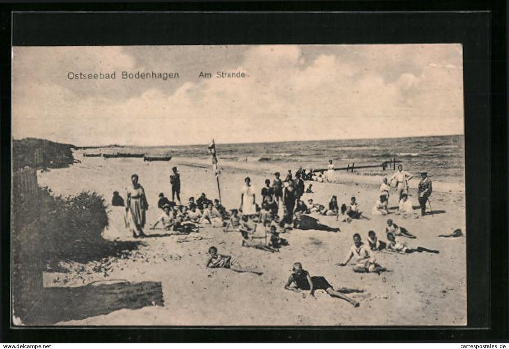 AK Bodenhagen, Badegäste Am Strand  - Pommern