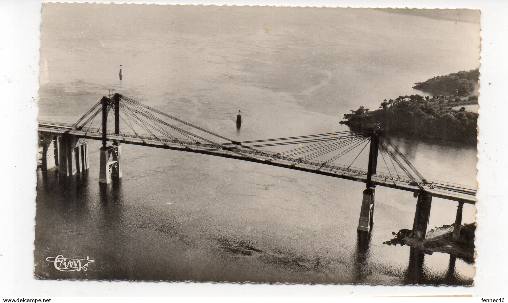 22 - LEZARDRIEUX -  Le Pont Suspendu Sur Le Trieux - 1963 (K177) - Autres & Non Classés