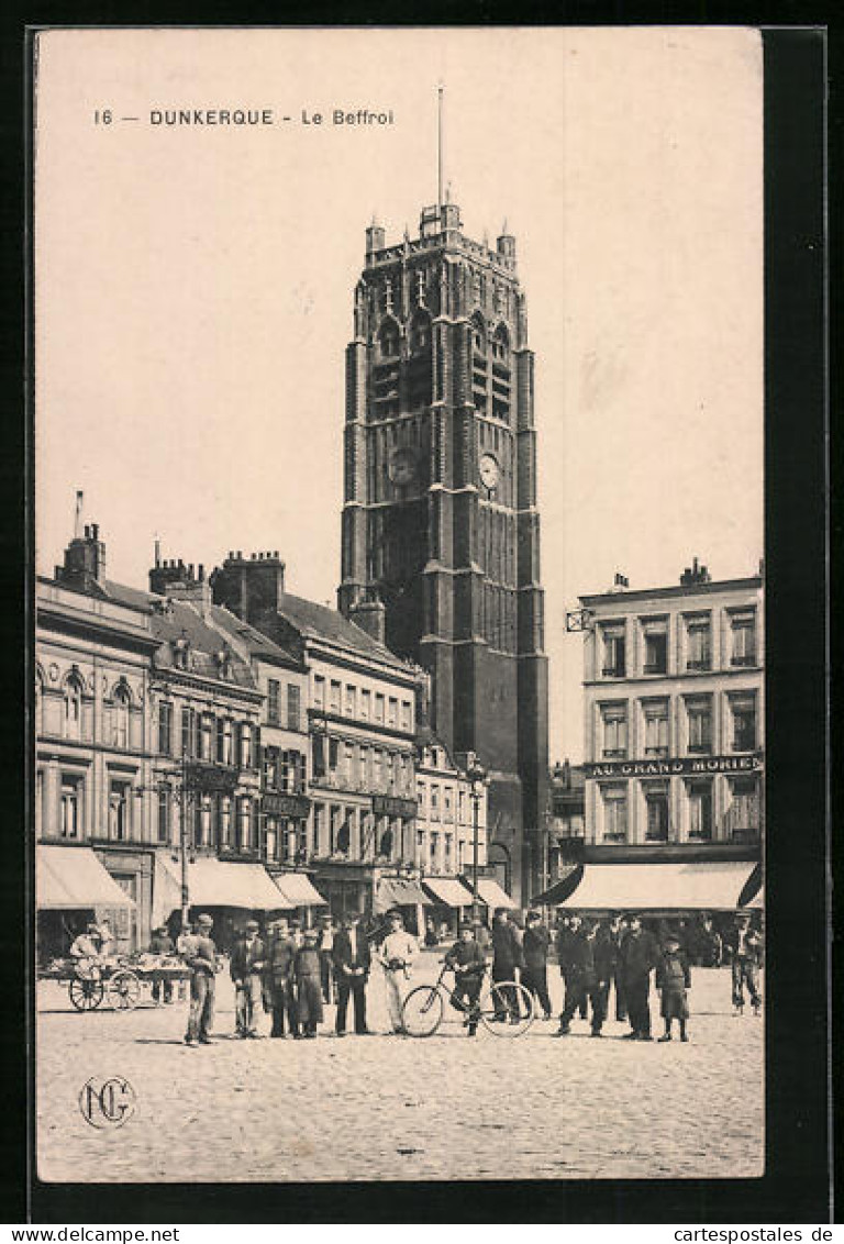 CPA Dunkerque, Le Beffroi  - Dunkerque