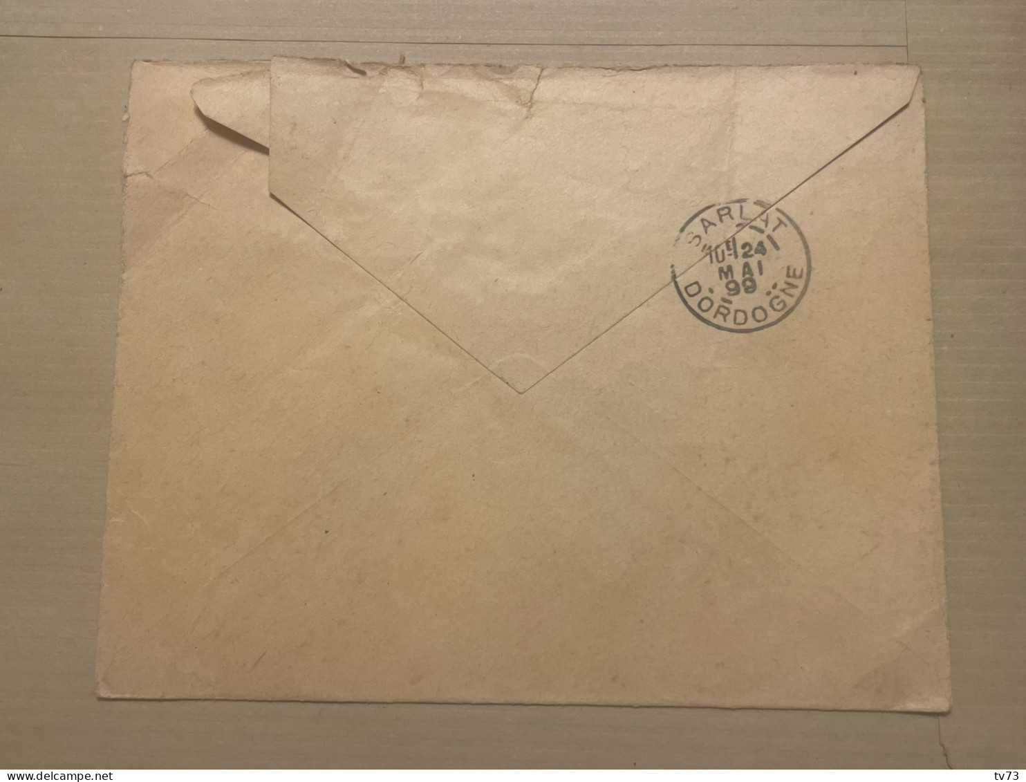 EB060 - Enveloppe Affranchie Type Sage 1899 - Cachet Ambulant LE BUISSON à SARLAT - Dordogne - Sarlat La Caneda