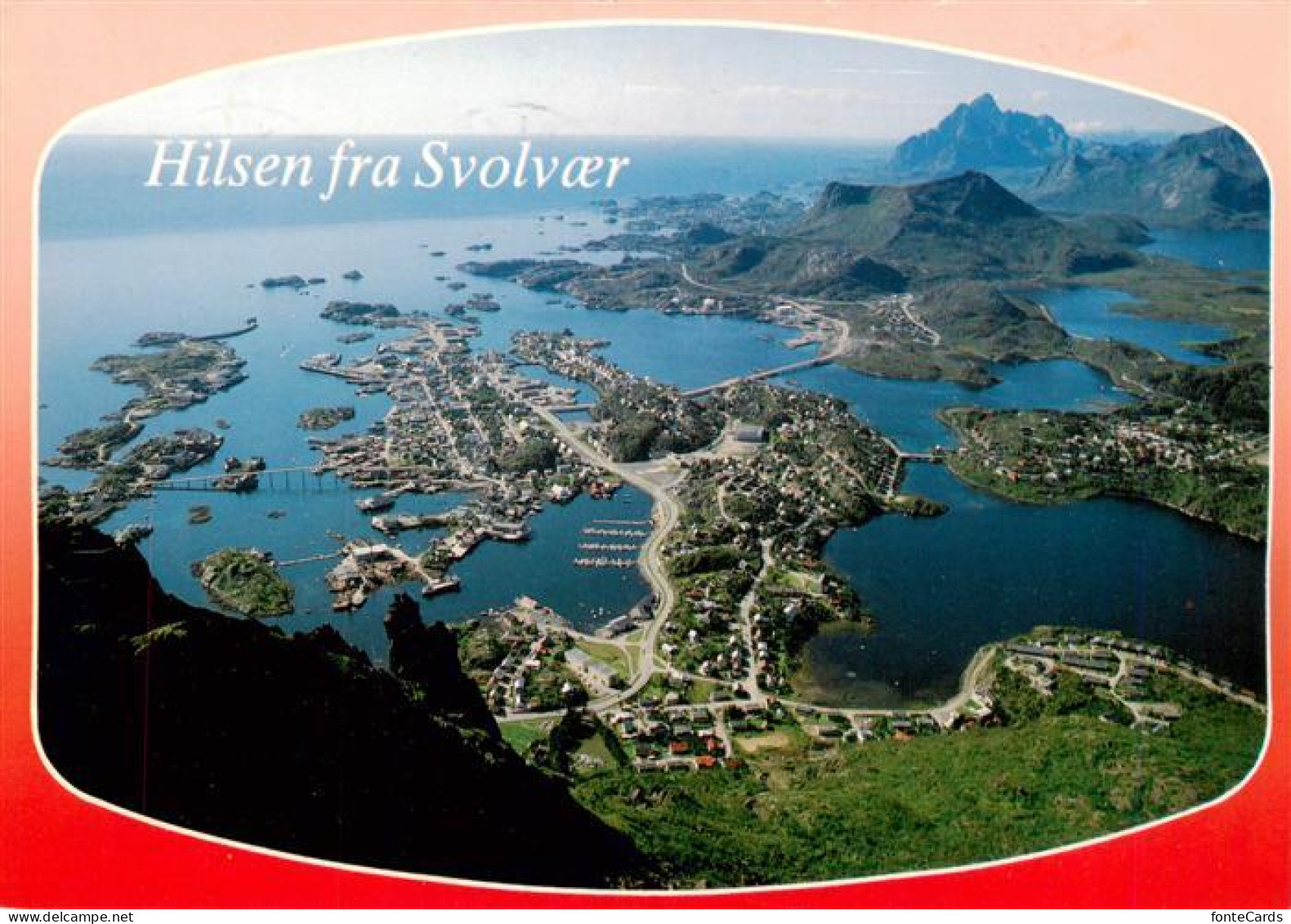 73949297 Svolvaer_Norge Fliegeraufnahme - Norway