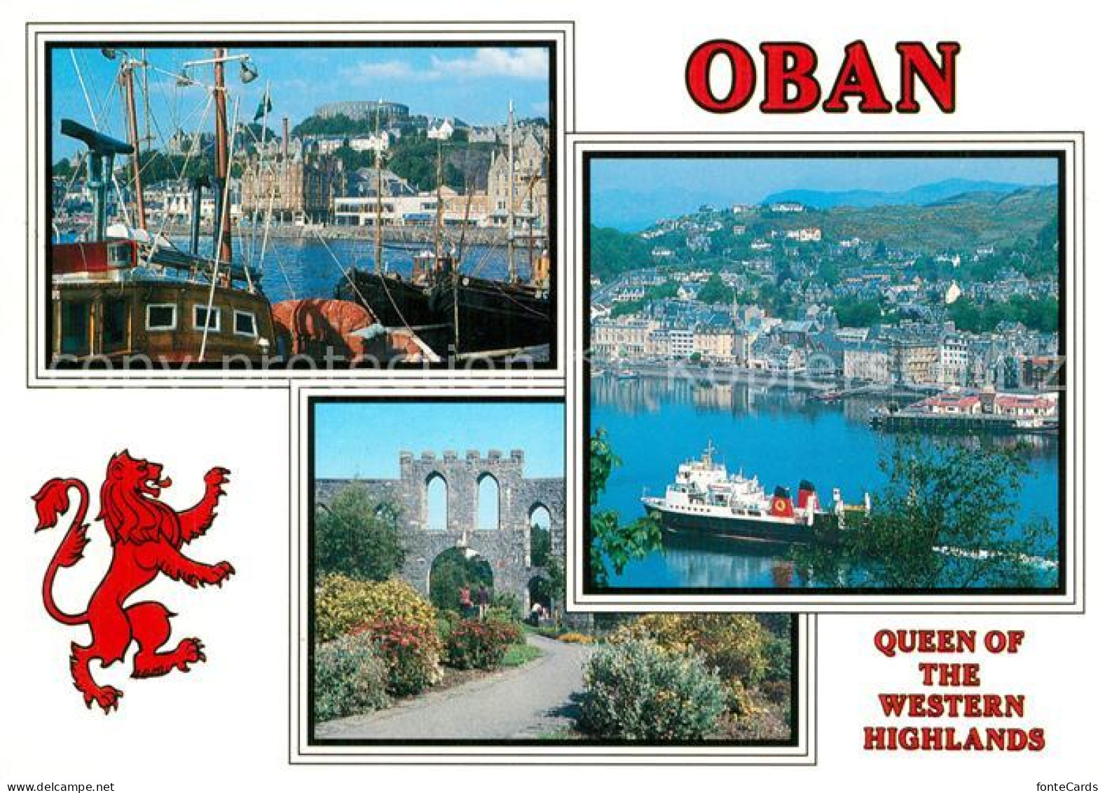 73607479 Oban View From The Harbour From Pulpit Hill Oban - Andere & Zonder Classificatie