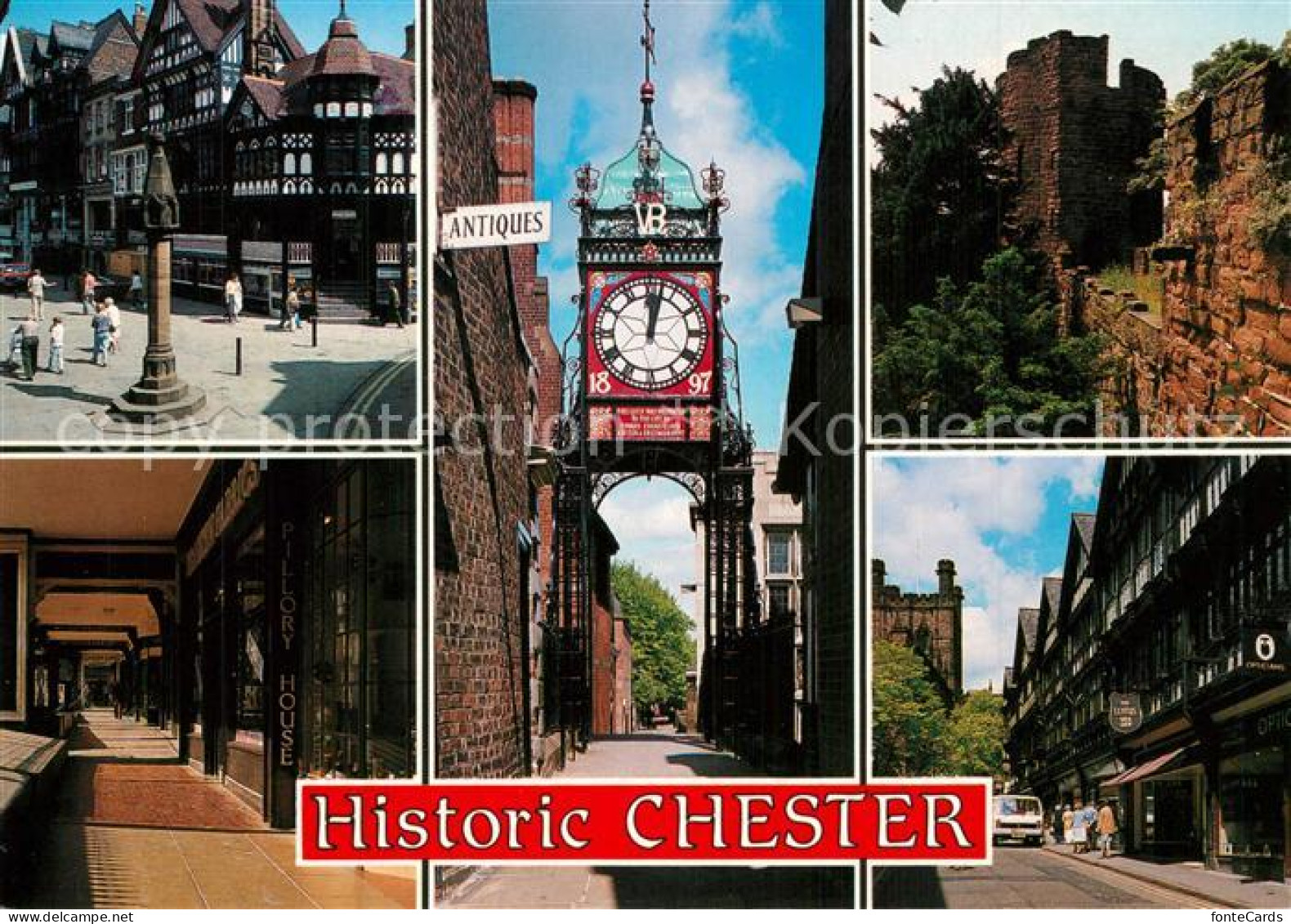 73607477 Chester Cheshire Various Views Of The City  - Altri & Non Classificati