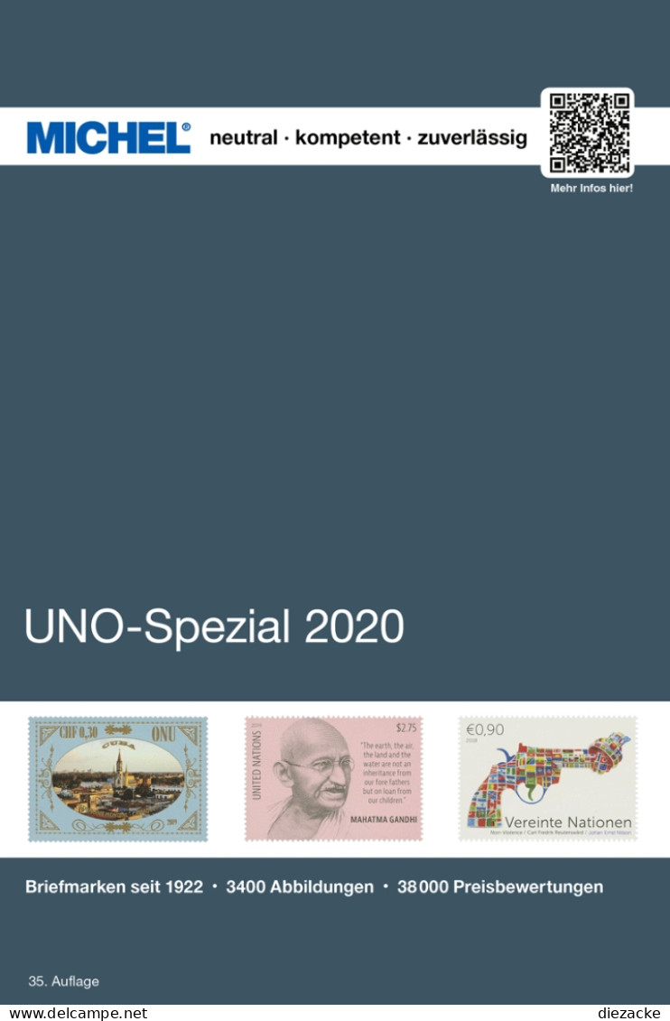 Michel Katalog UNO-Spezial 2020, Portofrei In Deutschland Neu - Otros & Sin Clasificación