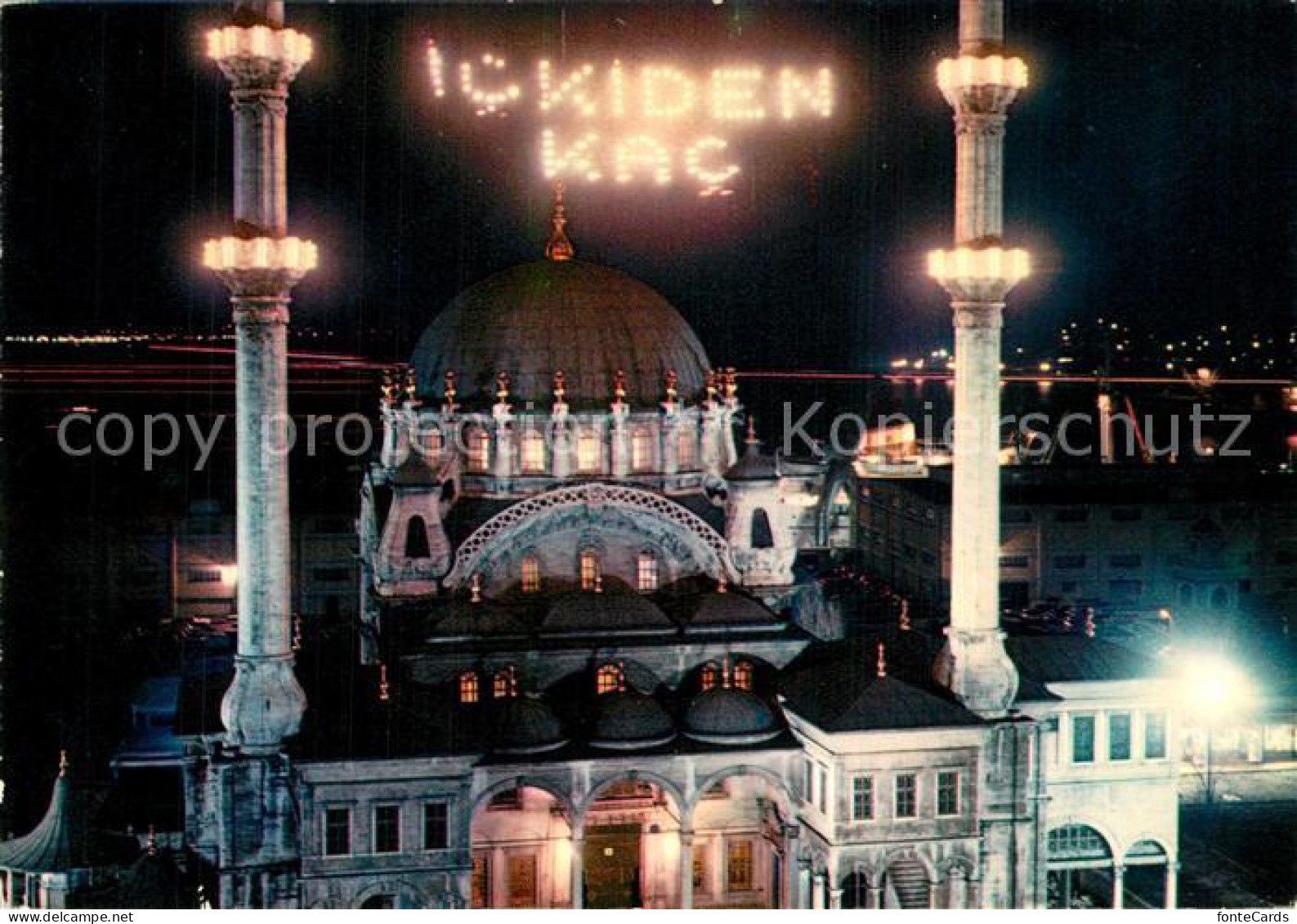 73607410 Istanbul Constantinopel Sueleymaniye Mosche Bei Nacht Istanbul Constant - Turkey