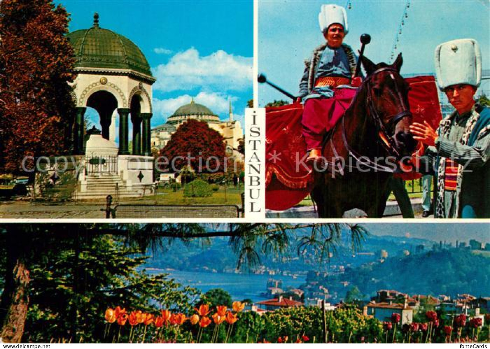 73607409 Istanbul Constantinopel Bosphorus Mehter And German Fountain Istanbul C - Turquia