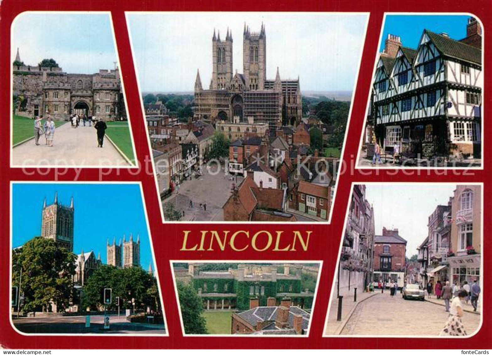 73607285 Lincoln Sehenswuerdigkeiten Der Stadt Zentrum Lincoln - Andere & Zonder Classificatie