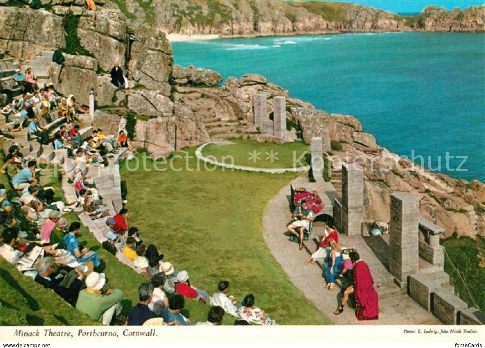 73607256 Porthcurno Minack Theatre Felsentheater Kueste Porthcurno - Other & Unclassified