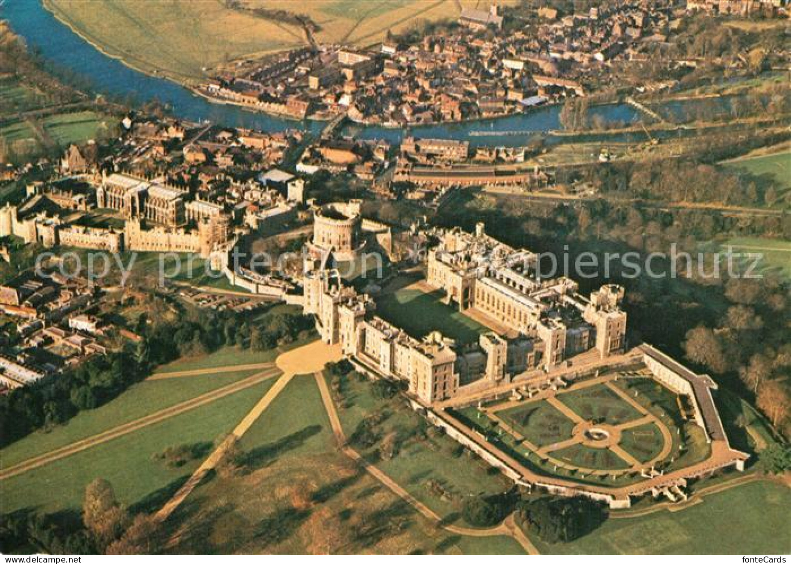 73607246 Windsor_Castle Aerial View - Sonstige & Ohne Zuordnung