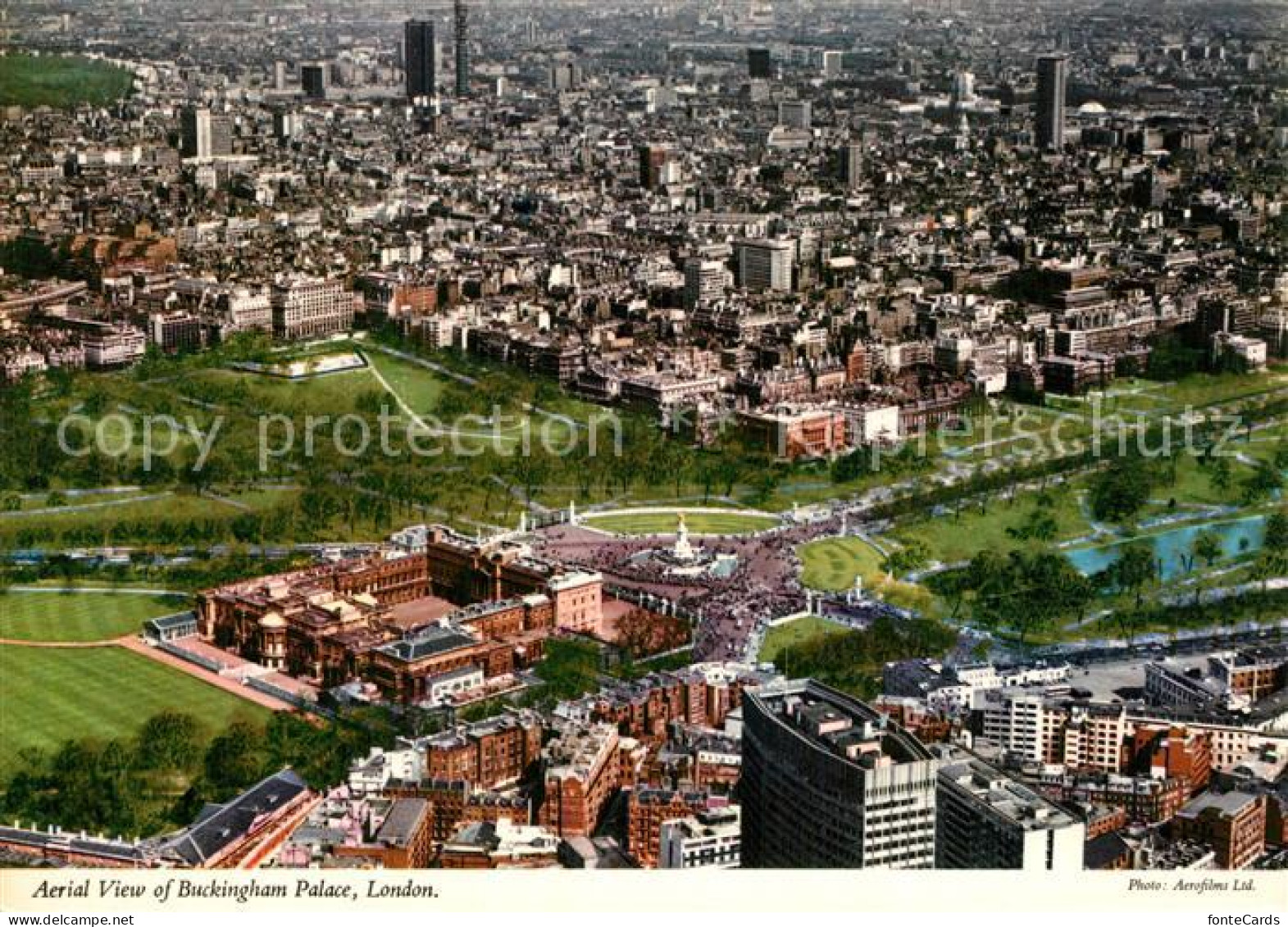 73607226 London Aerial View Of Buckingham Palace - Otros & Sin Clasificación