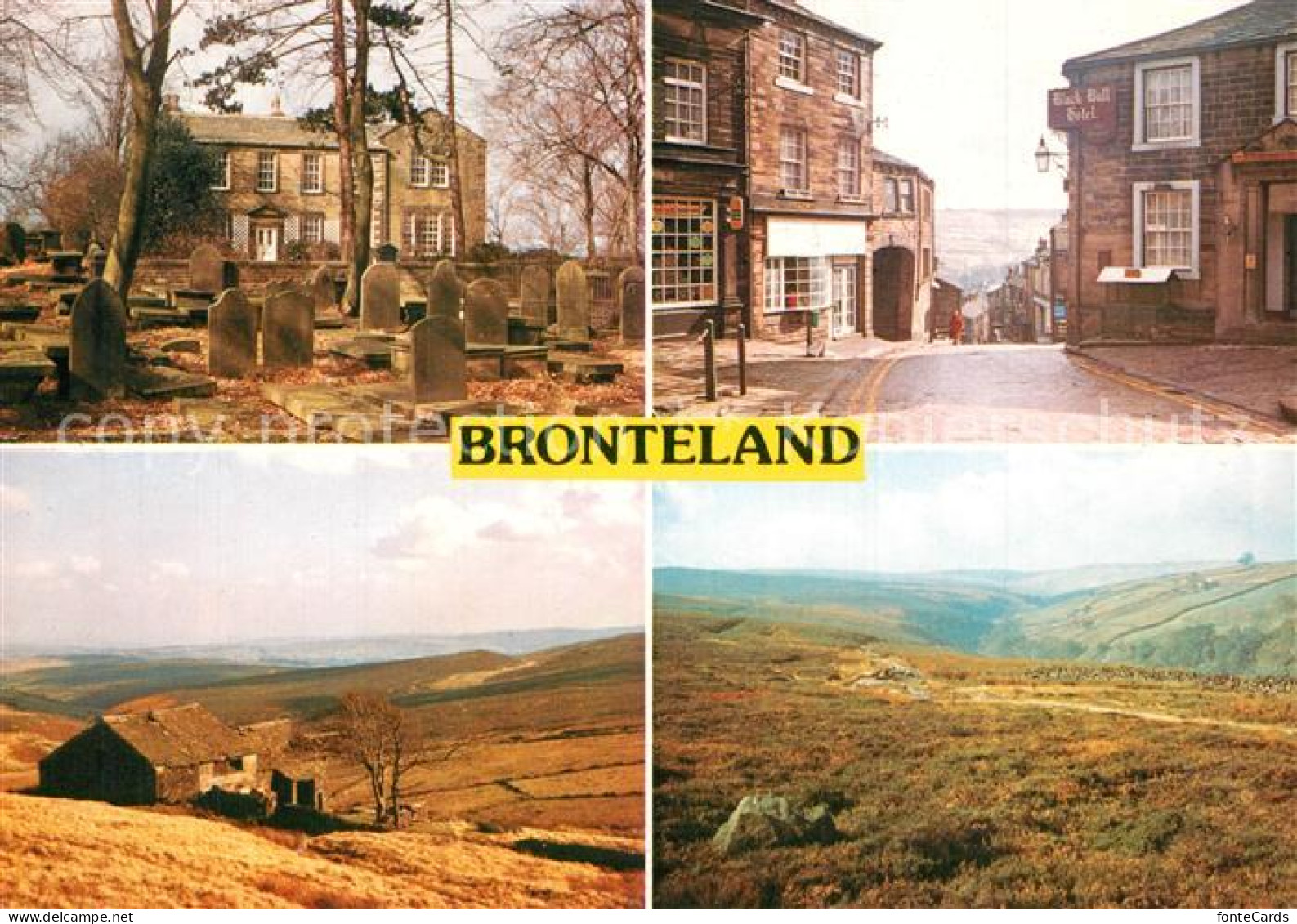 73607218 Haworth Yorkshire Panorama Bronteland Haworth Parsonage Black Bull Bron - Other & Unclassified