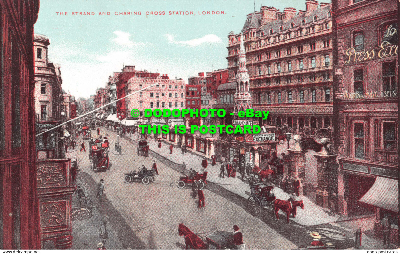 R544459 Strand And Charing Cross Station. London - Other & Unclassified