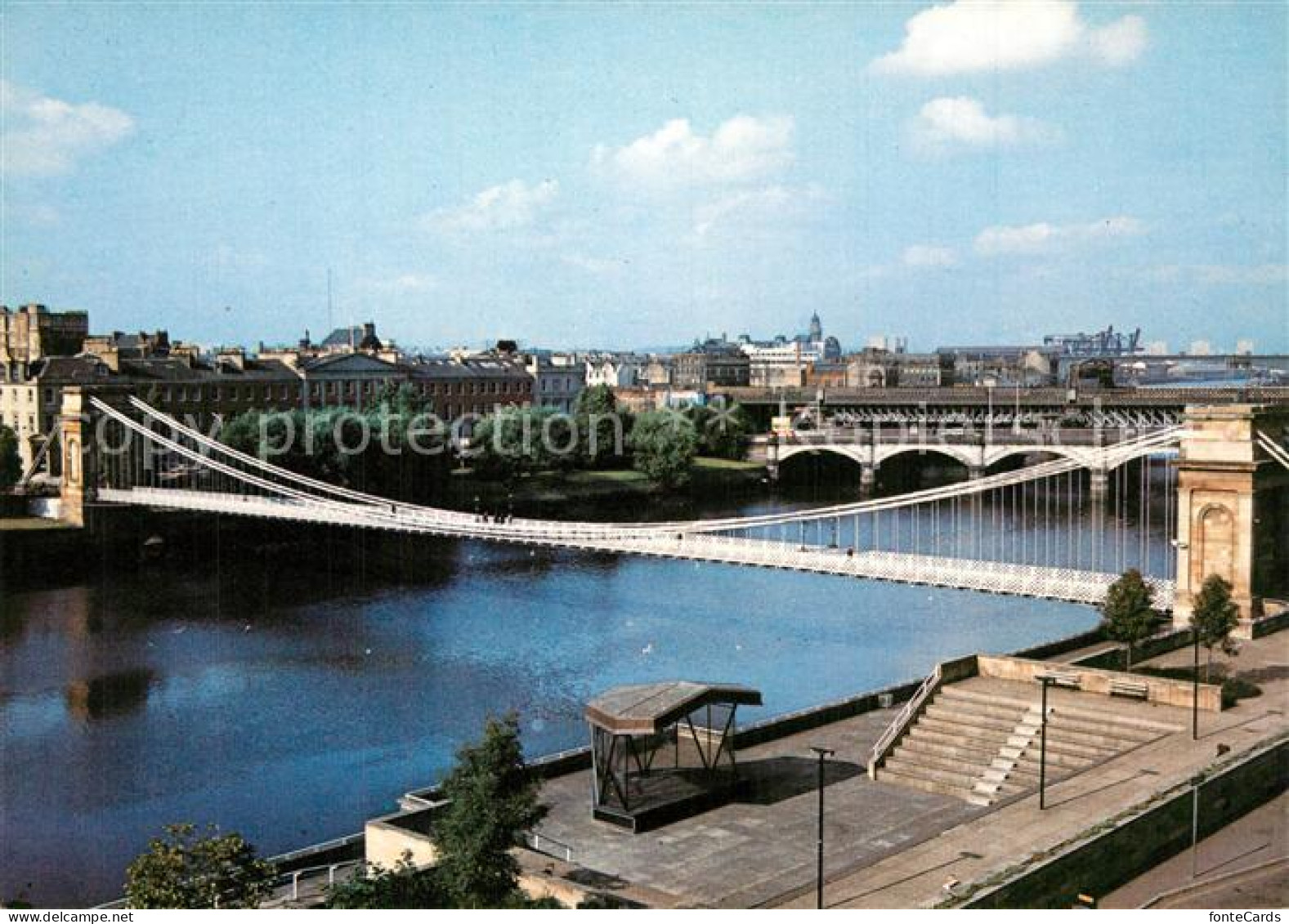 73604044 Glasgow Suspension Bridge Glasgow - Sonstige & Ohne Zuordnung