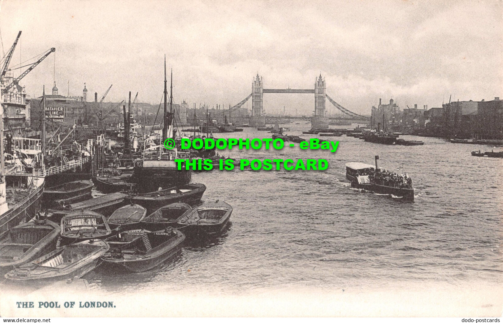 R544465 Pool Of London. London Stereoscopic Companys LESCO Series - Other & Unclassified