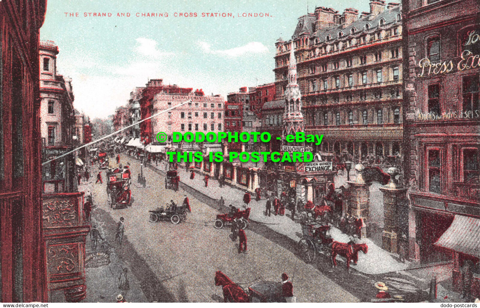 R544268 Strand And Charing Cross Station. London - Other & Unclassified