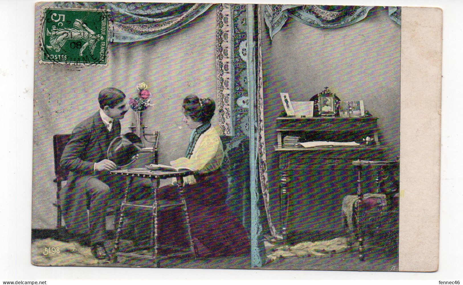 Couple En Discussion  - 1908 (K181) - Koppels
