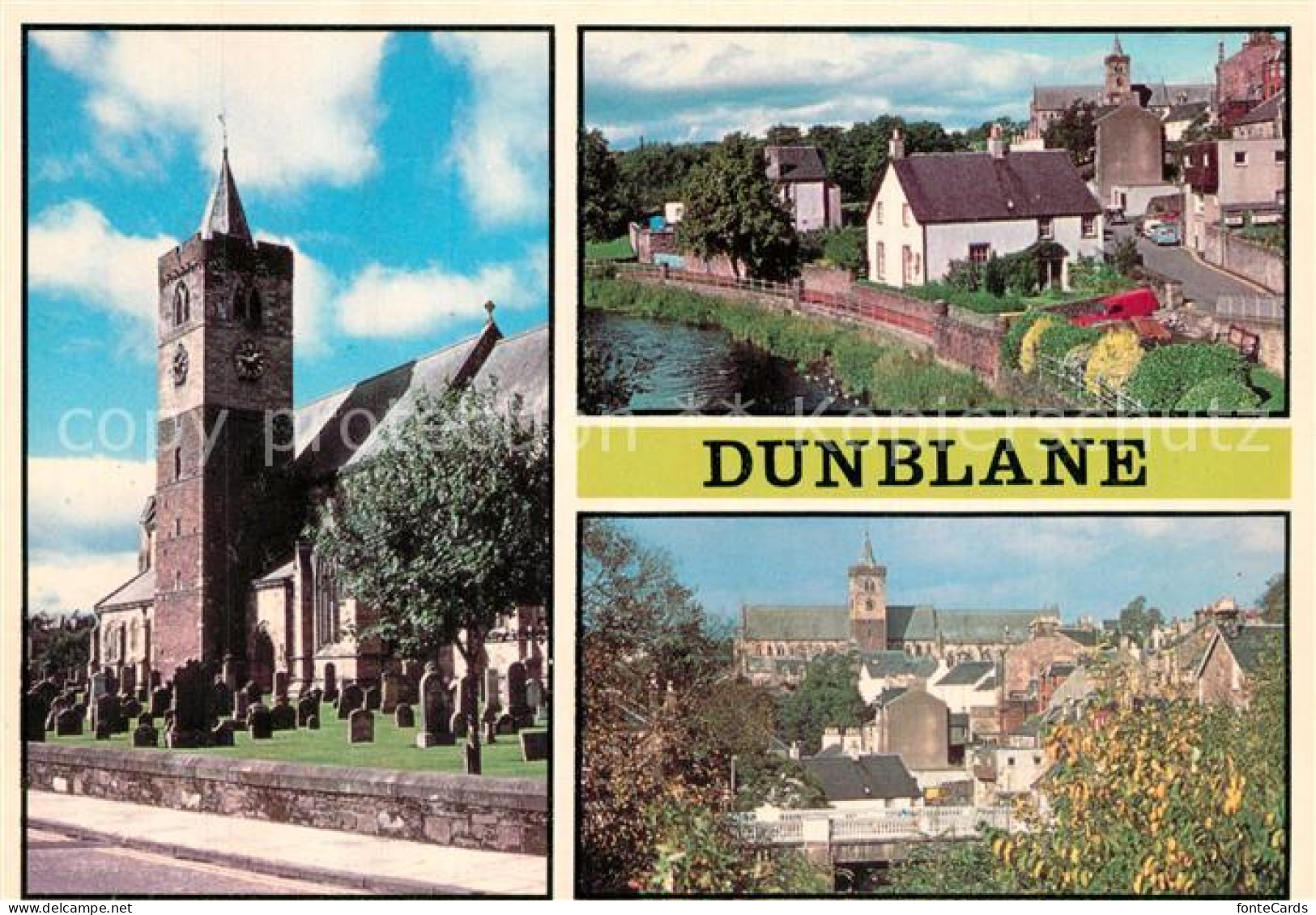 73602995 Dunblane Stirling Kirche Ortsansichten Dunblane Stirling - Andere & Zonder Classificatie