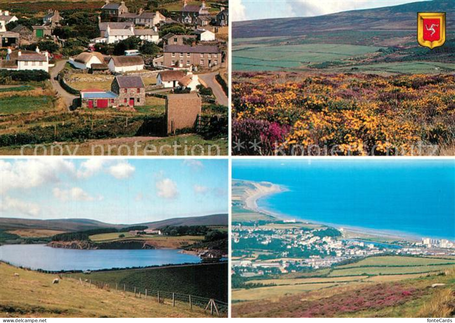 73602017 Isle Of Man Panorama Fliegeraufnahmen Isle Of Man - Other & Unclassified