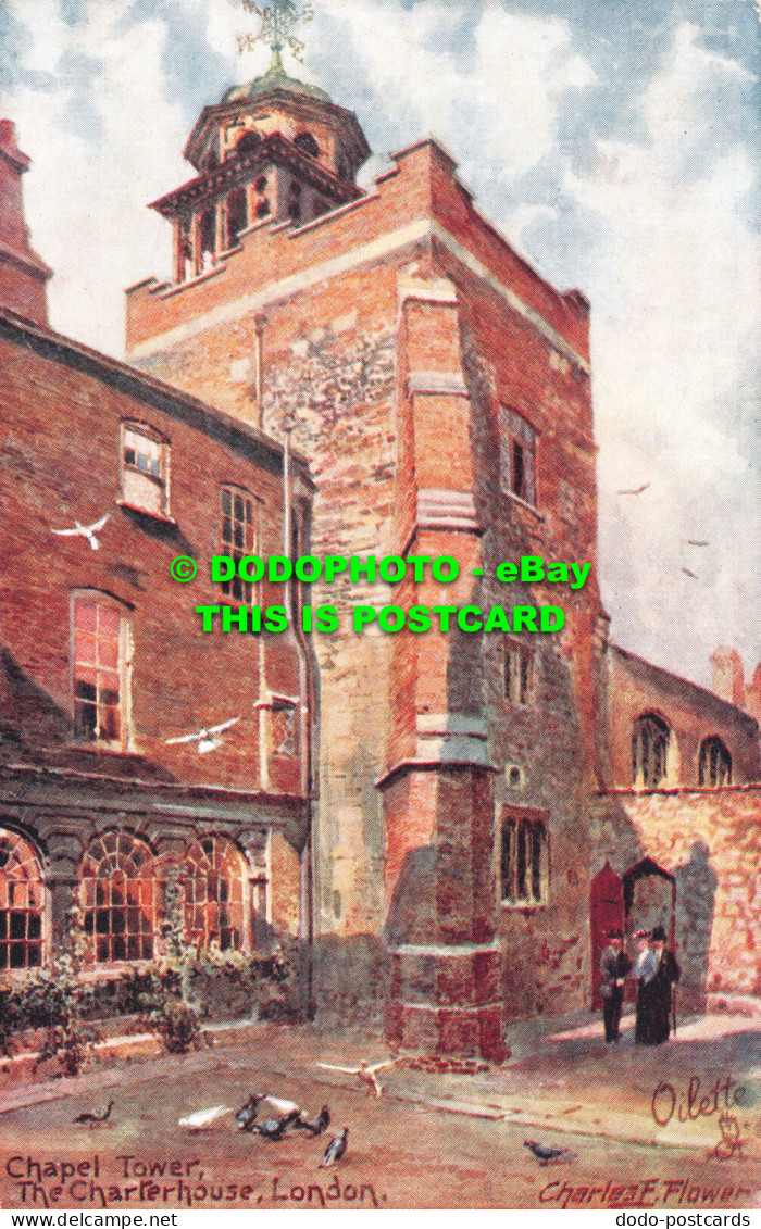 R544689 London. Chapel Tower. The Charterhouse. Tuck. Oilette. Postcard 7616. Ch - Other & Unclassified