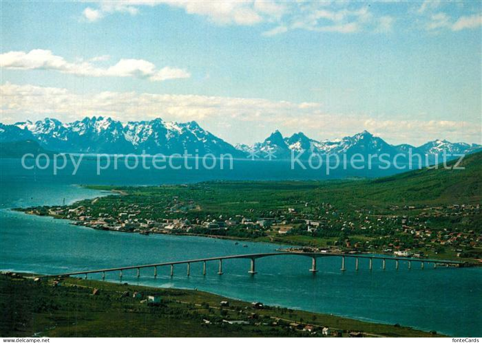 73601954 Sortland Panorama Sortland - Norvège