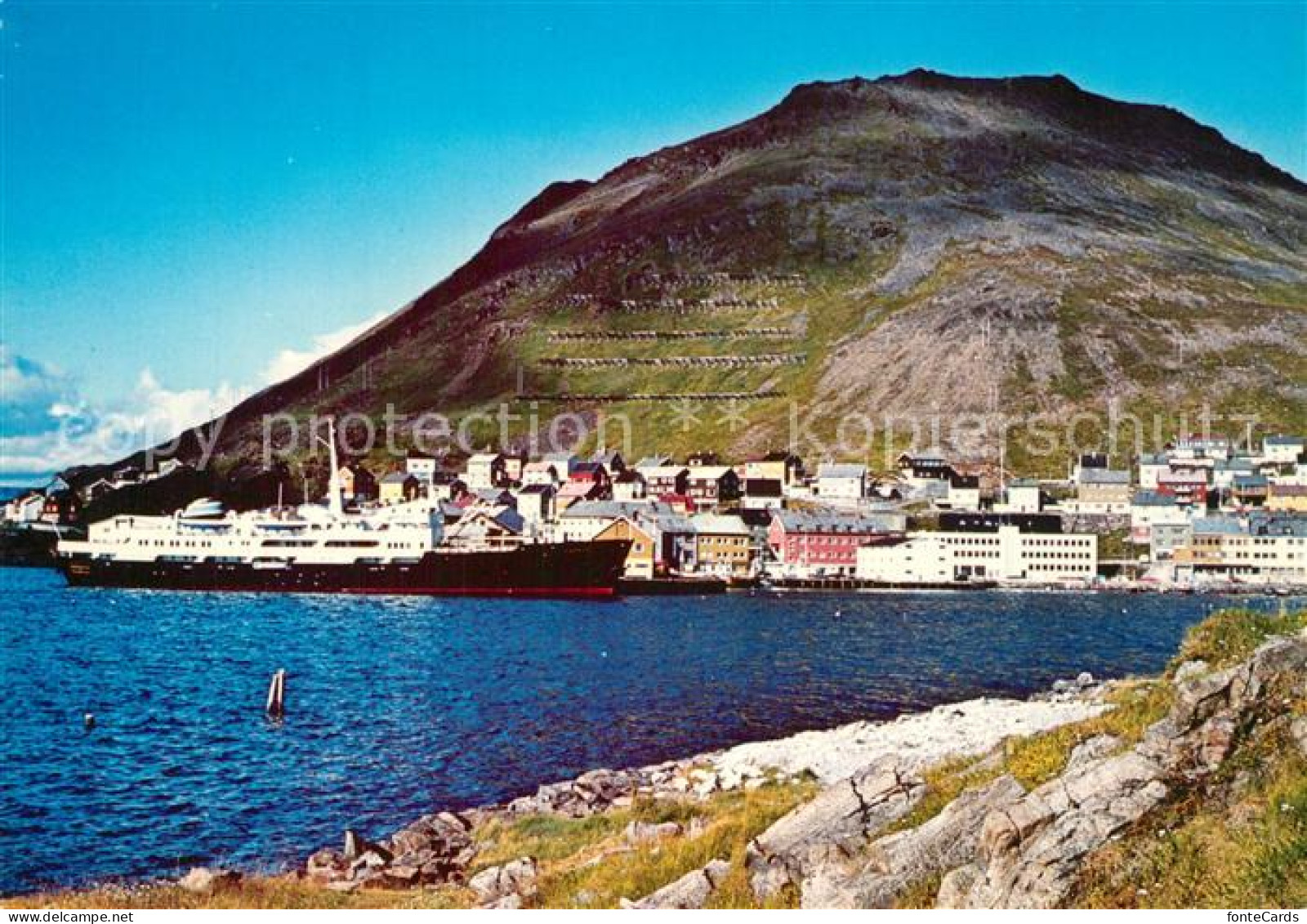 73601562 Honningsvag Hurtigruten Ved Kaia Honningsvag - Norwegen