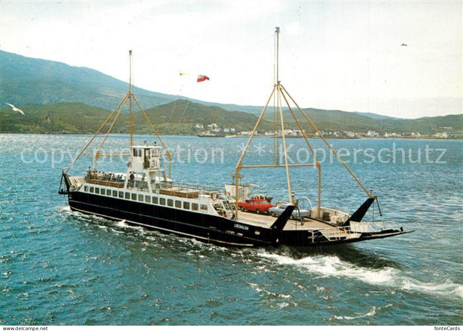 73601300 Kyle Of Lochalsh Lochalsh Car Ferry Autofaehre  - Altri & Non Classificati