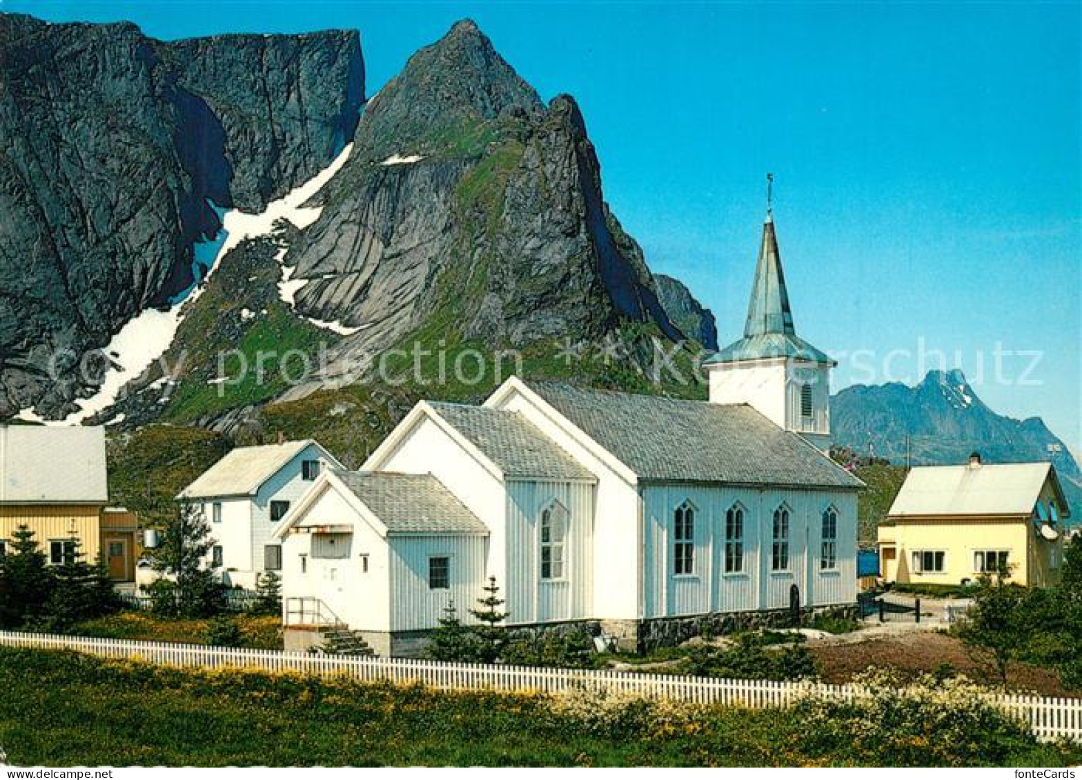 73601252 Reine Lofoten Kirche Reine Lofoten - Norvège
