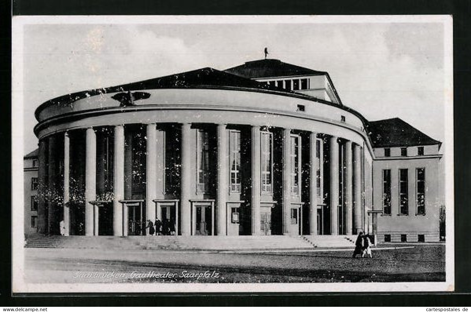 AK Saarbrücken, Ansicht Des Gautheaters Saarpfalz  - Theatre