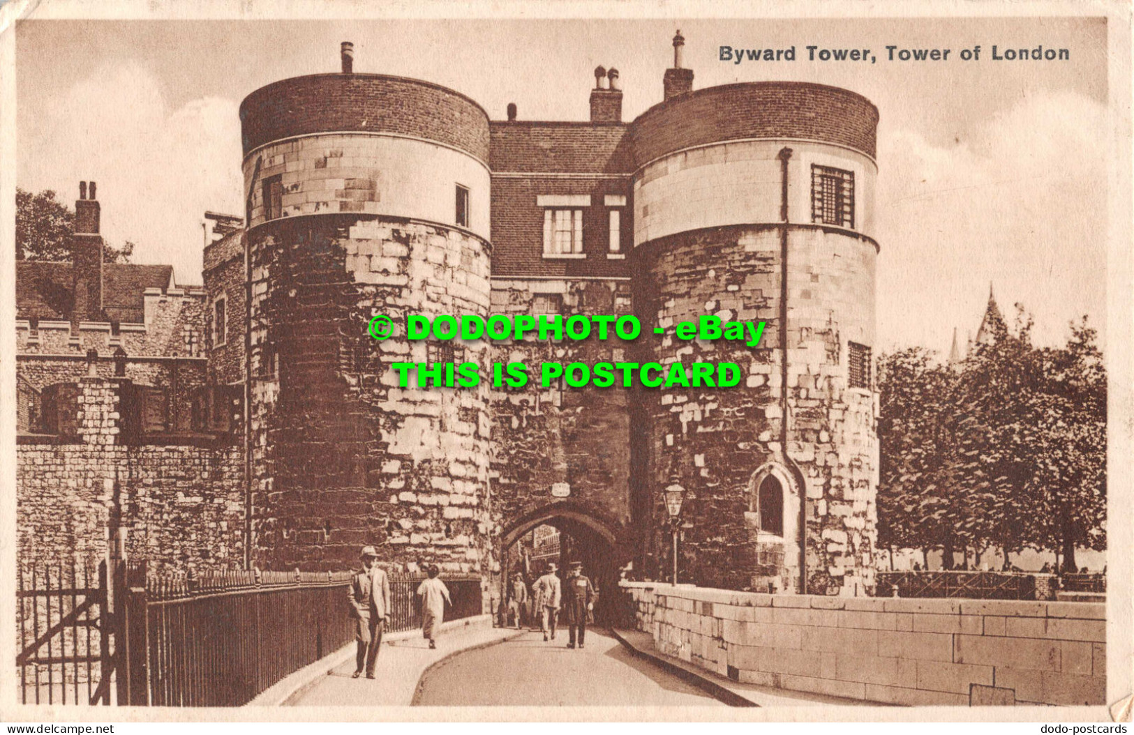 R544309 Byward Tower And Byward Gate. Tower Of London - Other & Unclassified