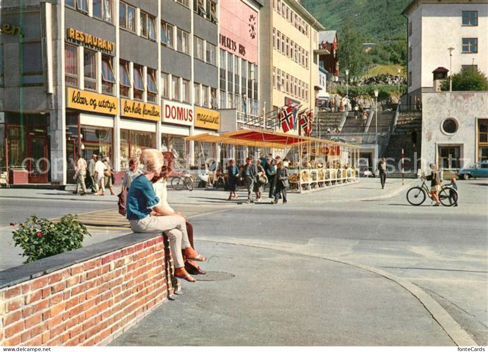 73600484 Narvik View Of The Town Cafe Restaurant Narvik - Norway