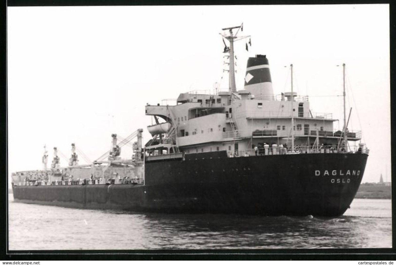 Fotografie Frachtschiff Dagland Heimathafen Oslo  - Bateaux