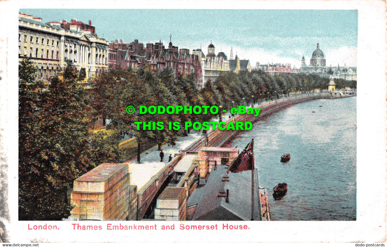 R544320 London. Thames Embankment And Somerset House - Sonstige & Ohne Zuordnung