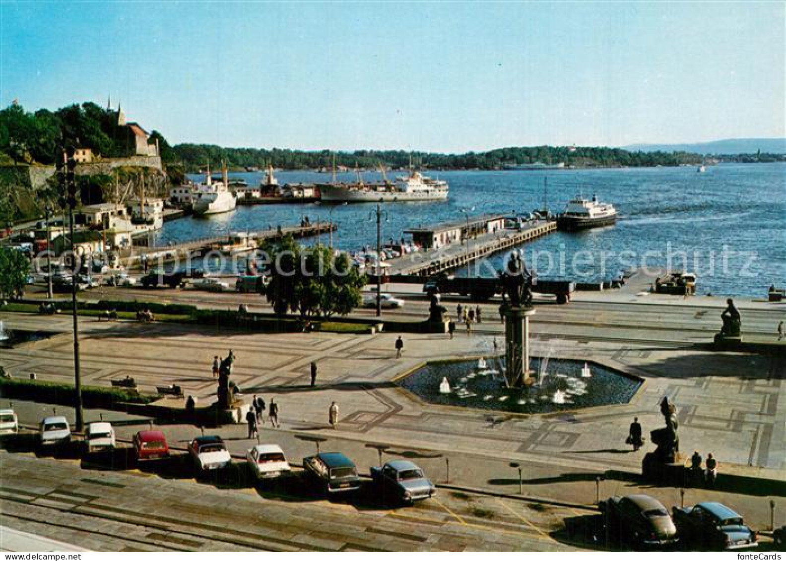 73599817 Oslo Norwegen Havnen Hafen Oslo Norwegen - Norway