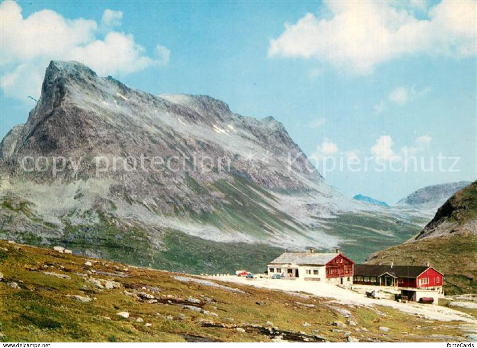 73599483 Trollstigheimen Norwegen Norge Restaurant Landschaftspanorama  - Norway