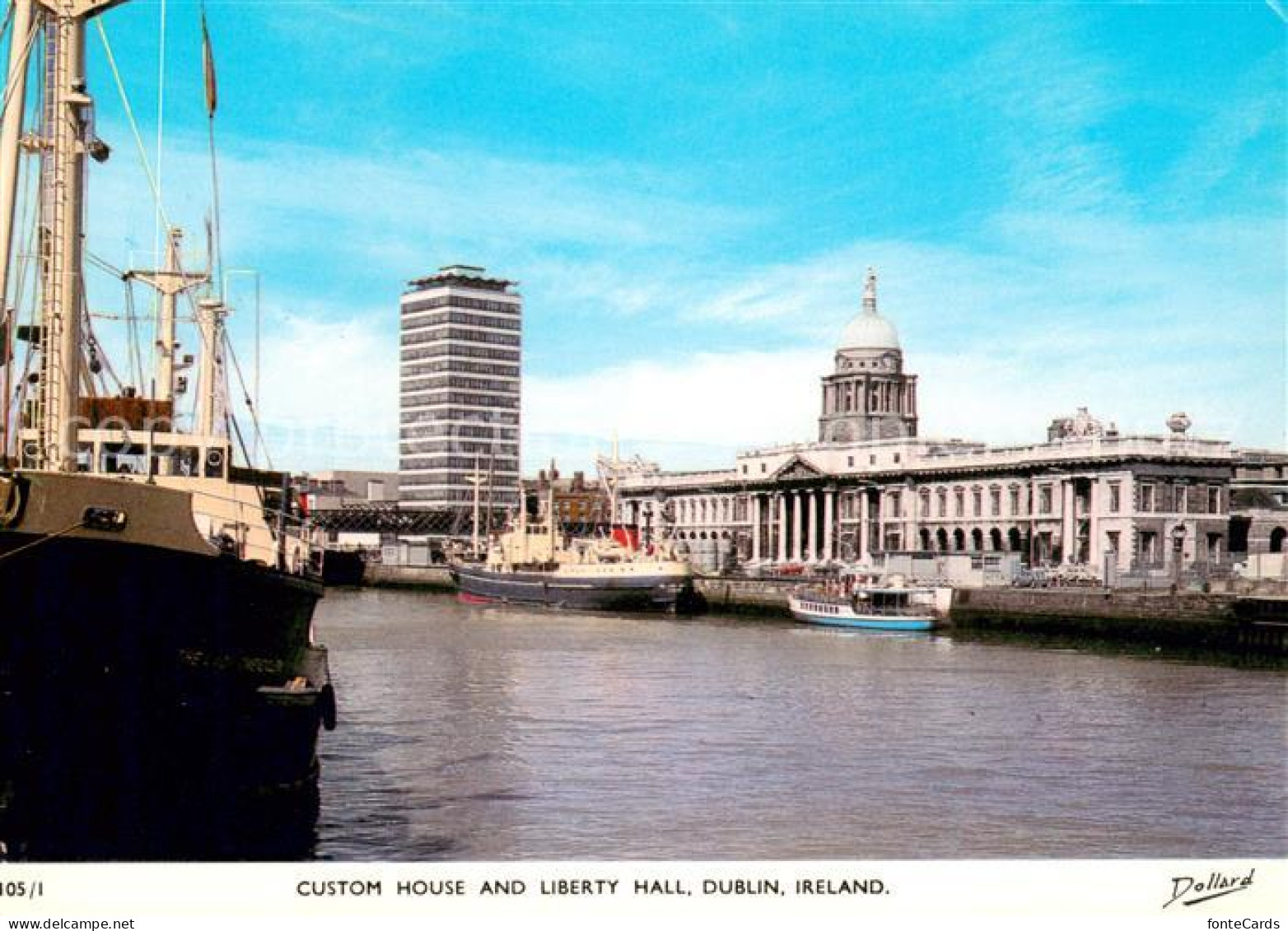 73599406 Dublin Ireland Custom House And Liberty Hall Dublin Ireland - Andere & Zonder Classificatie