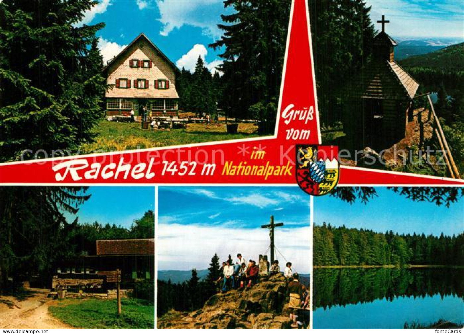 73596829 Rachel Gasthaus Kapelle Gipfelkreuz Seepartie - Sonstige & Ohne Zuordnung