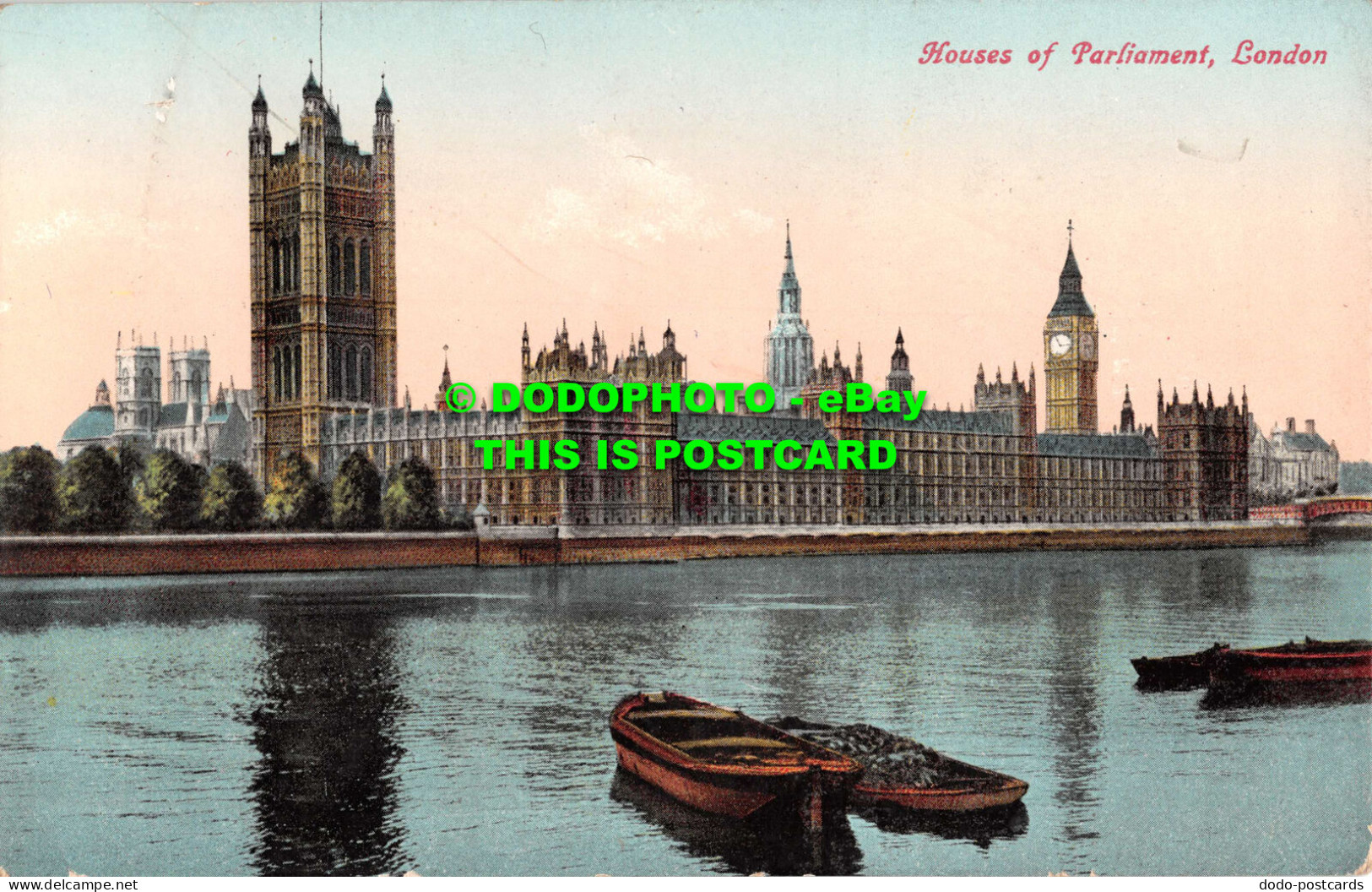 R544343 Houses Of Parliament. London. 16 - Altri & Non Classificati