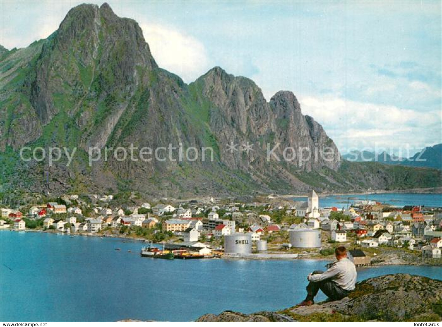 73595304 Norge Norwegen View Of Svolvoer Norge Norwegen - Norway