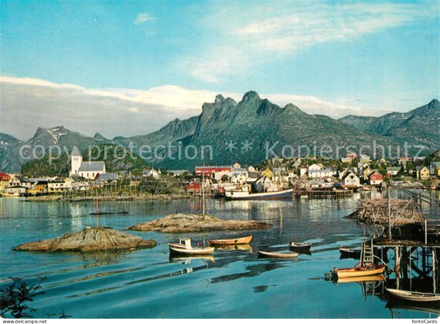 73595303 Norge Norwegen View Of The Harbour Norge Norwegen - Norway
