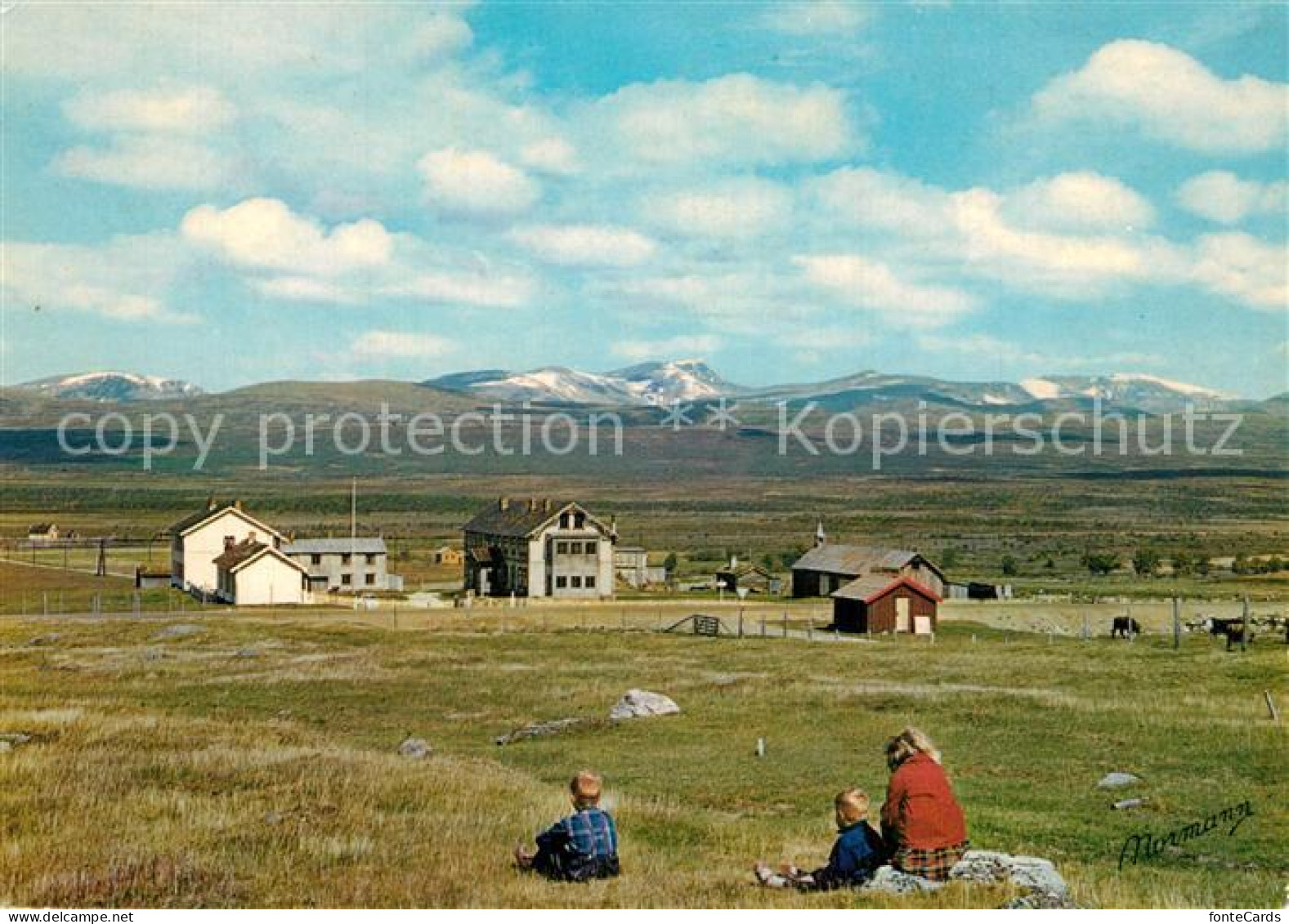 73594928 Norge Norwegen Dovrefjell Mot Snohetta Norge Norwegen - Norway