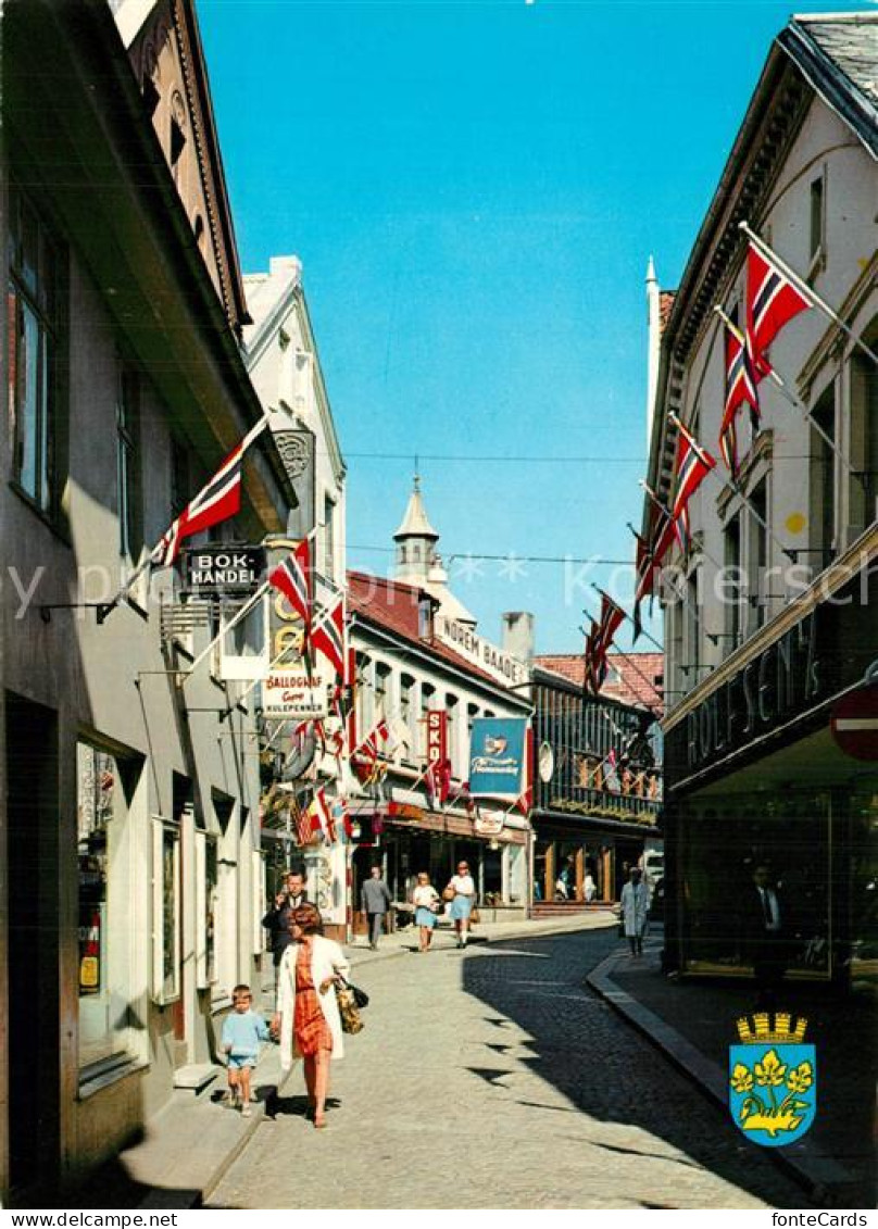 73594911 Stavanger Street View At Older Part Of The Town Stavanger - Norvège