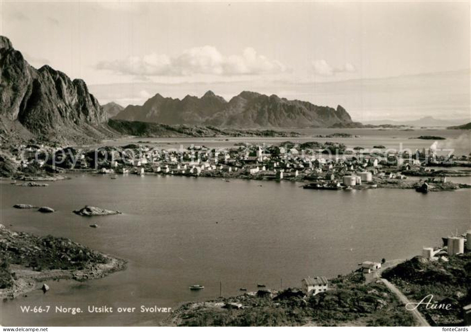 73592684 Svolvær Fliegeraufnahme Svolvær - Norway