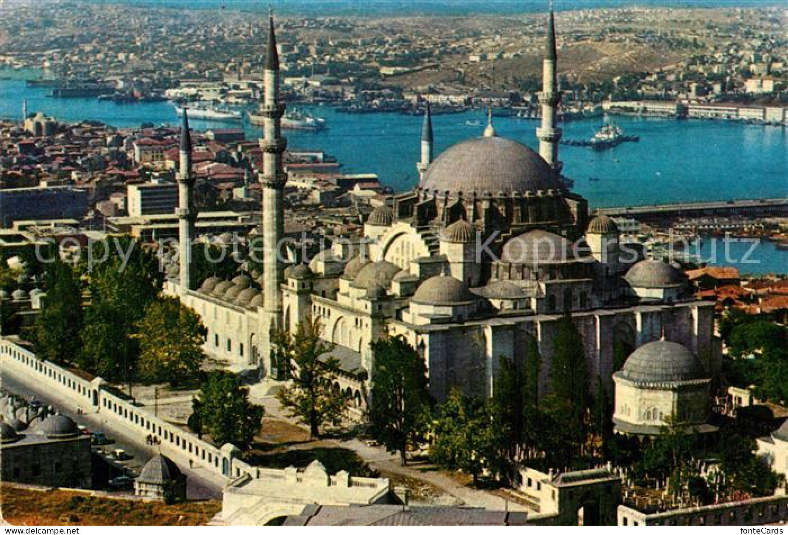 73591918 Istanbul Constantinopel Moschee Sueleymaniye Goldenes Horn Istanbul Con - Turquie