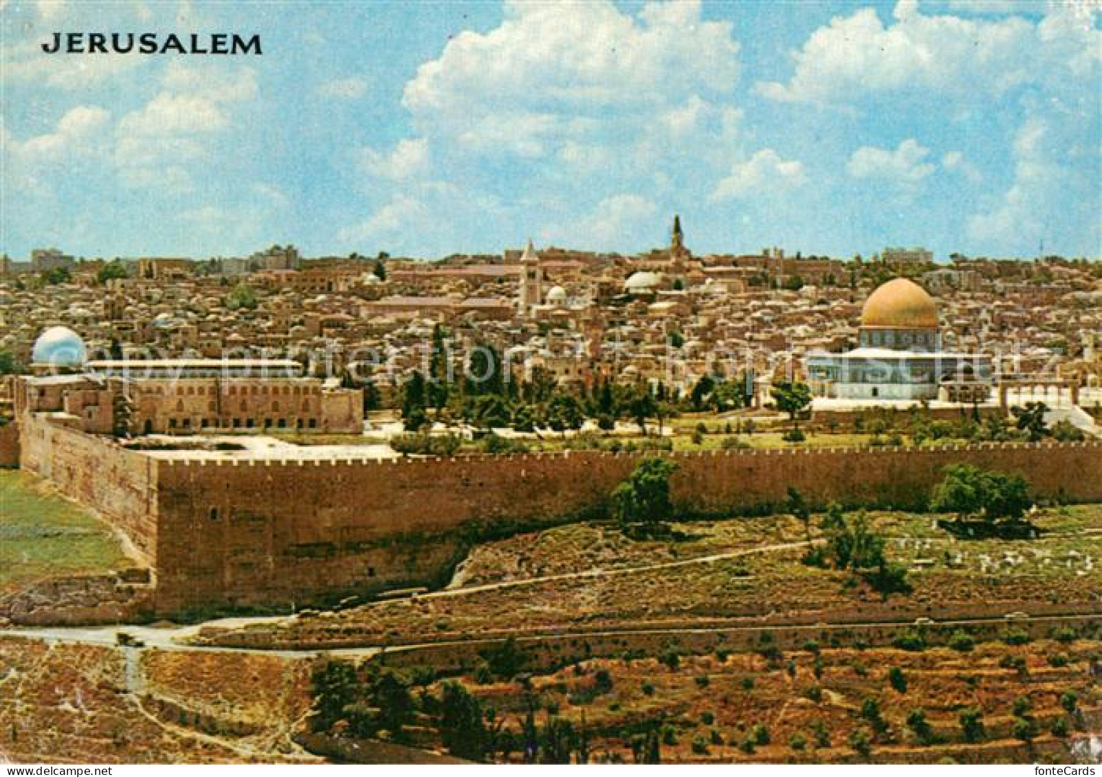 73591088 Jerusalem Yerushalayim Seen From Mount Of Olives Jerusalem Yerushalayim - Israel