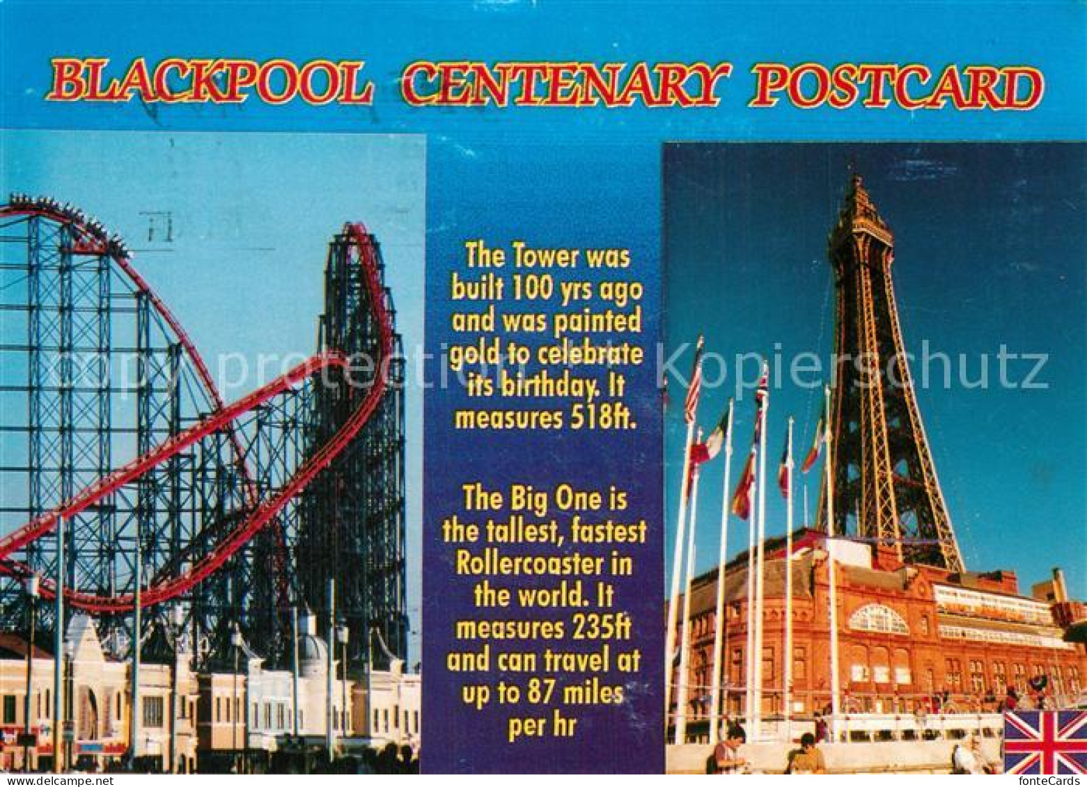 73590481 Blackpool Tower Wahrzeichen Blackpool - Altri & Non Classificati