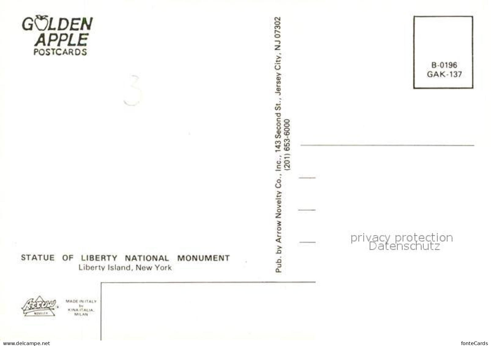 73590470 New_York_City Statue Of Liberty National Monument Liberty Island - Other & Unclassified