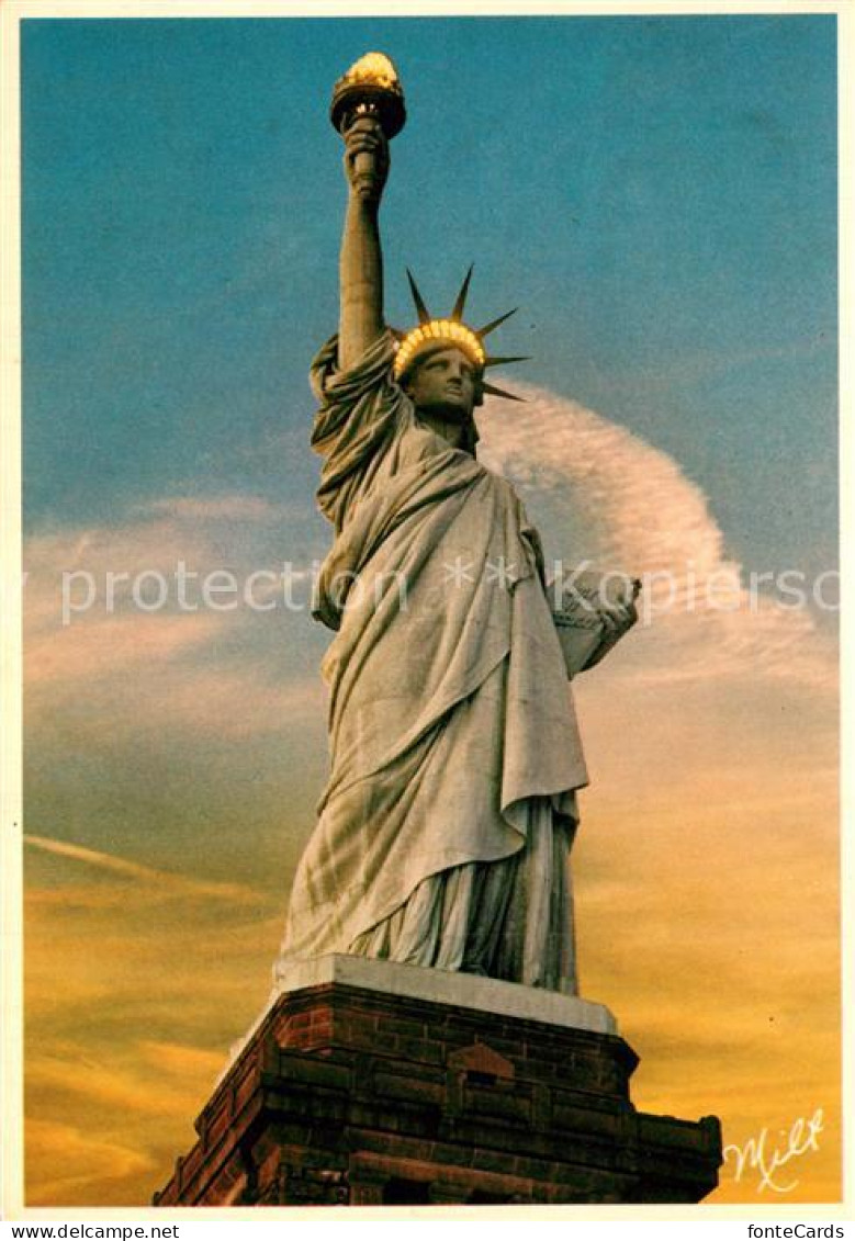 73590436 New_York_City Statue Of Liberty Liberty Island In New York Harbor - Sonstige & Ohne Zuordnung