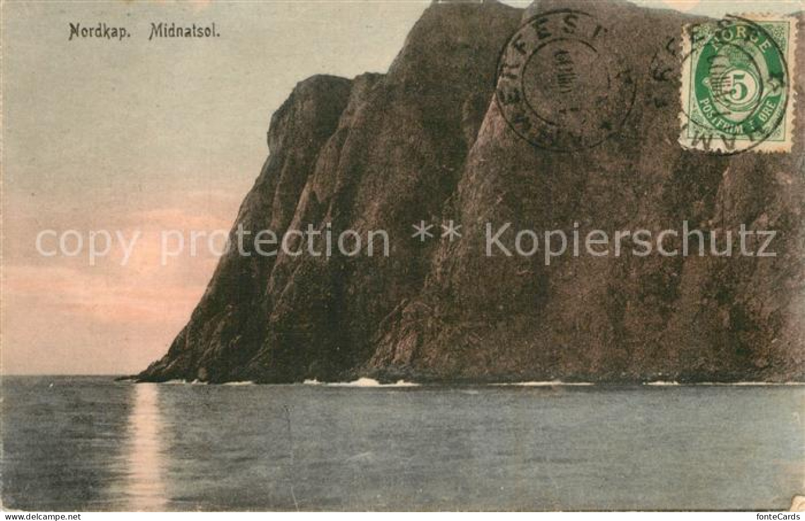 73589106 Nordkap Nordkapp Norge Midnatsol  - Norway